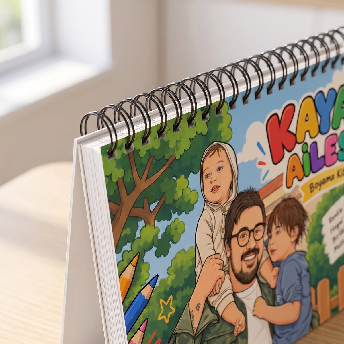 Kişiye Özel Boyama Kitabı